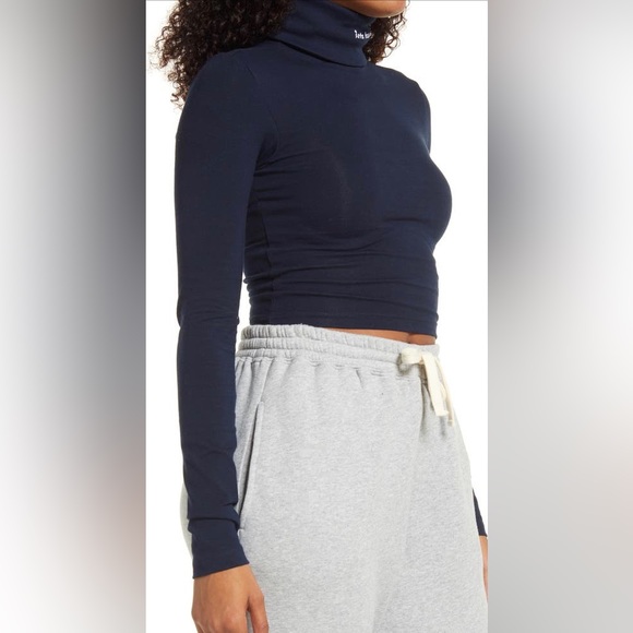 Urban Outfitters Blue Crop Top - Picture 3 of 5